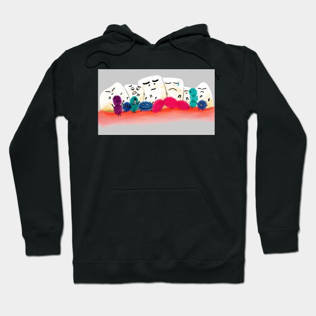 Bacteria Party Hoodie by Happimola